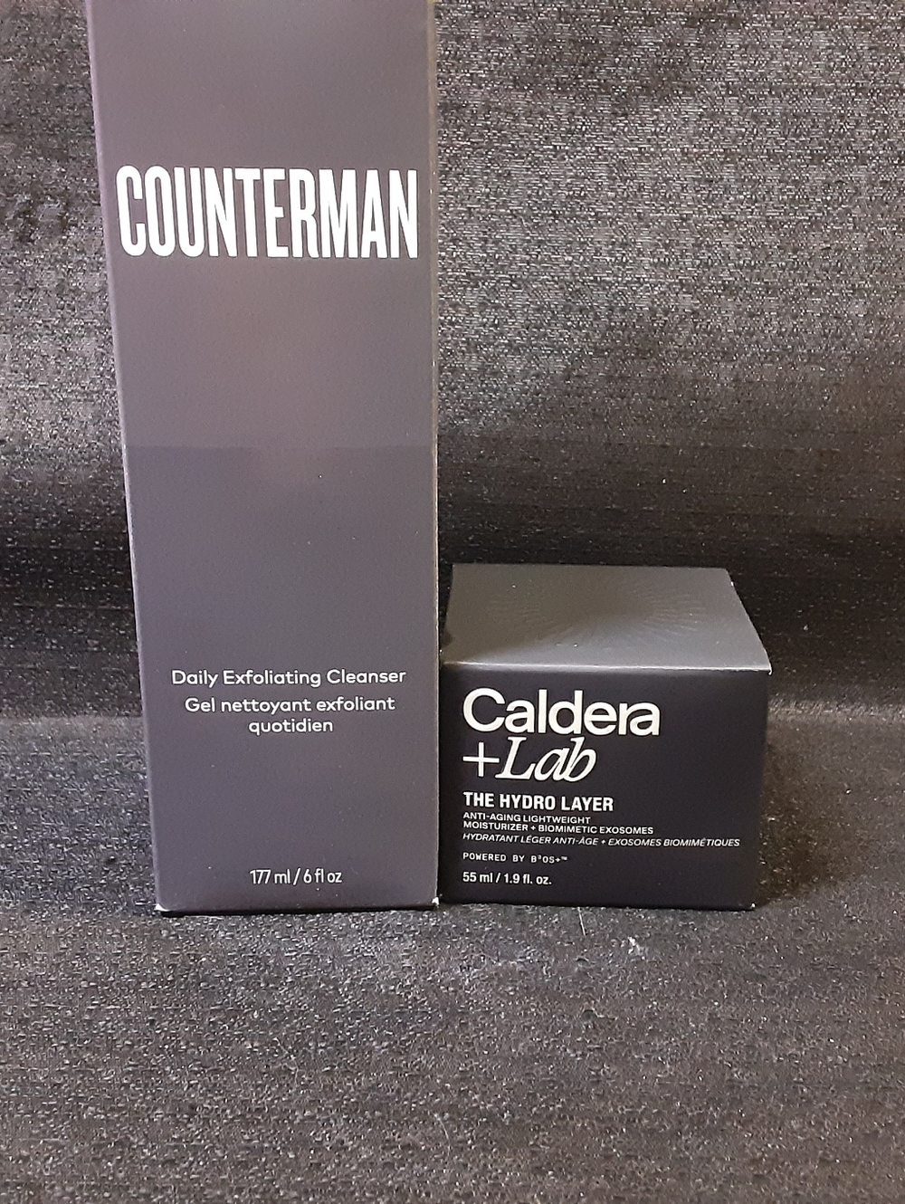 1 New Caldera+lab And 1 New Counterman Daily Exfoliating Cleanser